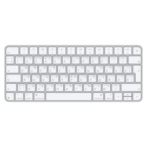 Apple Magic klawiatura Uniwersalne USB + Bluetooth QWERTY Rosyjski Biały