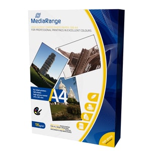 MediaRange MRINK107 fotopapper A4 vitt glansigt