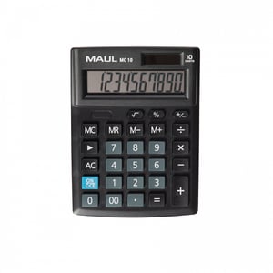 MAUL MC 10 fickkalkylator Kalkylatorns display Svart