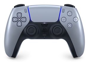 Sony DualSense Silver Bluetooth/USB Gamepad (Analog/Digital) for PlayStation 5