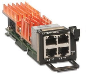 Brocade ICX7400-4X10GC-Modul für Netzwerk-Switches