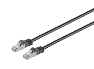 Microconnect SFTP703S kabel sieciowy Czarny 3 m Cat7 S/FTP (S-STP)