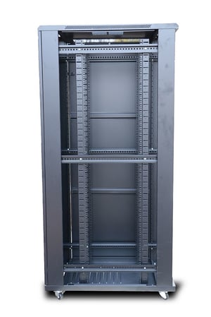 Extralink 42U rackskåp 600x800 svart, fristående