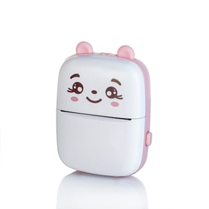 Extralink Mini Thermal Printer EPP-001 Pink Bluetooth, USB-C, 1200 mAh, 210 dpi