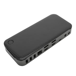 Targus DOCK710EUZ USB 3.2 Gen 2 (3.1 Gen 2) Type-C Docking Station, Black