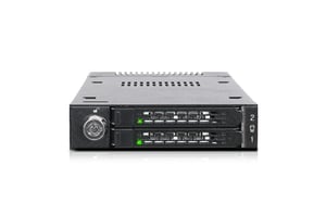 Icy Dock ToughArmor MB834M2K-B SSD-hölje Svart M.2