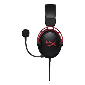 HyperX Cloud Alpha Zestaw słuchawkowy Przewodowa Opaska na głowę Gaming Czarny, Czerwony