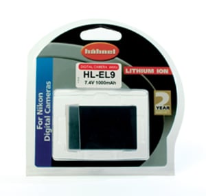 Hahnel HL-EL9 Battery for Nikon Digital Camera Lithium-ion (Li-Ion) 1000 mAh