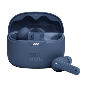 JBL Tune Beam True Wireless Stereo (TWS) in-ear-hörlurar Anslutningar/musik USB Type-C Bluetooth Blå