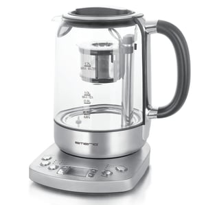 Emerio WK-122248 vattenkokare 1,7 l 2200 W Rostfritt stål, Genomskinlig