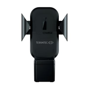 Terratec ChargeAir All Car Aktiv laddningshållare för mobiltelefon/smartphone, smartwatch, svart