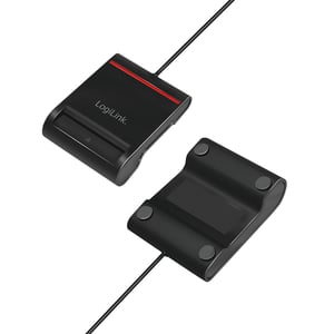 LogiLink CR0047 czytnik do kart chipowych Wewnętrzna USB 2.0 Czarny