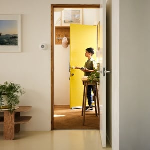 Yale Indoor Siren Syrena bezprzewodowa Wewnętrzna Szary, Biały