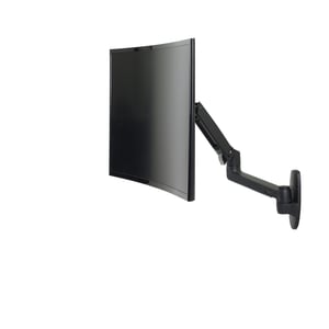 Ergotron LX-serien LX väggmonterad bildskärmsarm 86,4 cm (34") Väggmontering Svart