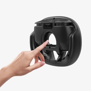 Spigen JoyCon Czarny Kierownica Nintendo Switch 2