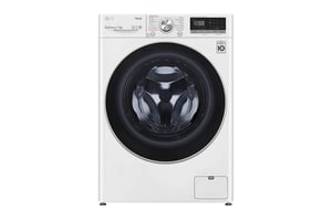 LG F2DV5S7S1E Freestanding Front-Loading Washer-Dryer, White