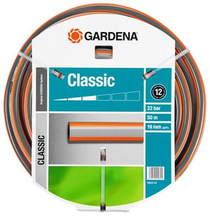 Gardena 18025-20 wąż ogrodowy 50 m Nad ziemią PCW Szary, Pomarańczowy