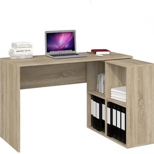 Topeshop PLUS 2X2 SONOMA biurko komputerowe Kolor dębu