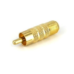 StarTech RCA till F-typ koaxialadapter, M/F koaxialkontakt