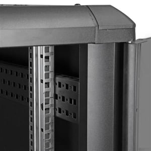StarTech RK2236BKF 22U-rack, fristående rack, svart