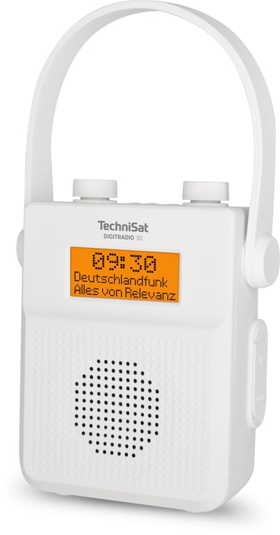 TechniSat DIGITRADIO 30 - V2 Przenośny Analogowe i cyfrowe Biały