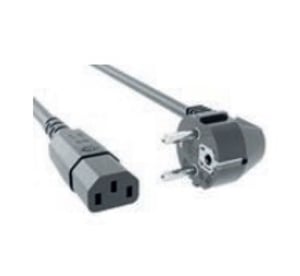 Bachmann 356.906 kabel zasilające Szary 0,75 m C13 panel