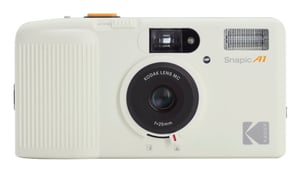 Kodak Snapic A1 Kompakte 35-mm-Filmkamera Elfenbein