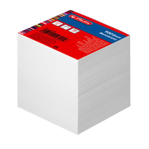Herlitz 146225 Square White Sticky Notes, 900 sheets. Self-adhesive