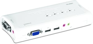 Trendnet TK-409K KVM-Switch Blau