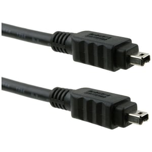 ICIDU FireWire 4-4-Kabel, 3 m, schwarz
