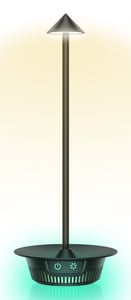 Techly I-LAMP-TABLE3 Table Lamp SMD LED Module 1 W SMD LED D Black