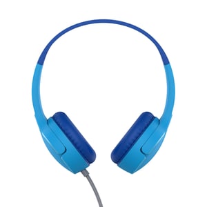 Belkin SoundForm Mini Kopfhörer-Set, kabelgebunden, Kopfbügel, für Telefonate/Musik/Sport/Alltag, blau