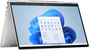 HP ENVY x360 15-fe0016nw Intel® Core™ i5 i5-1335U Hybrid (2-in-1) 39.6 cm (15.6") Full HD touchscreen 16 GB LPDDR5-SDRAM 512 GB SSD Wi-Fi 6E (802.11ax) Windows 11 Home Silver