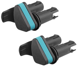 Gardena 3508-20 Zubehör für handgeführte Gartengeräte, universell einsetzbar, schwarz, grün, Kunststoff, Gummi