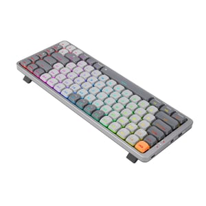 REDRAGON K652GG-RGB-PRO Azure klawiatura USB + RF Wireless + Bluetooth Szary