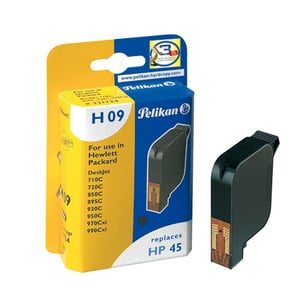 Pelikan H09 Tintenpatrone, 1 Stück. Schwarz