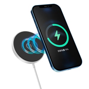 eSTUFF ES638100 Ladegerät für mobile Geräte Smartphone Aluminium Wechselstrom Kabelloses Laden Schnellladen Intern
