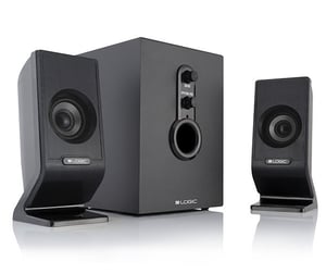 Logic LS-21 zestaw głośników 6 W Czarny 2.1 kan.