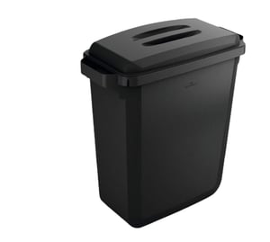 Durable URABIN ECO Rectangular Plastic Black