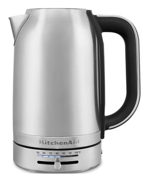 KitchenAid 5KEK1701ESX czajnik elektryczny 1,7 l 2400 W Czarny, Stal nierdzewna