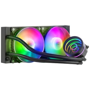 Mars Gaming MLONE240 PC-Kühlsystem – Prozessor-Flüssigkeitskühlset, 12 cm, schwarz, 1 Stück