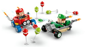 LEGO Super Mario Mario Kart™ – Baby Mario kontra Baby Luigi