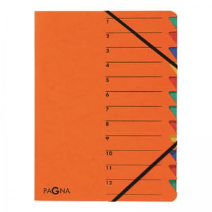 Page 24131-12, tab for cards, Orange Cardstock