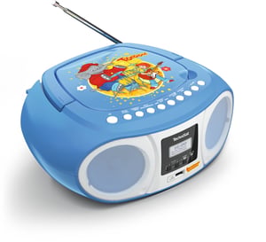 TechniSat DigitRadio 1990 Digital 3 W DAB+, FM Blå MP3-spelare