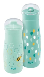 NUK 10225336 300 ml feeding bottle, Green, 450 ml, Plastic