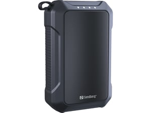 Sandberg 420-65 bank mocy Litowo-polimerowy (LiPo) 10000 mAh Czarny