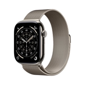 Apple Watch Series 11 OLED 46 mm Cyfrowy 416 x 496 px Ekran dotykowy 5G Tytan Wi-Fi GPS