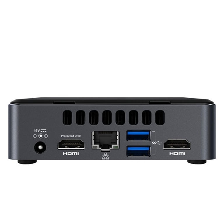 Intel NUC ミニパソコン BLKNUC7I7DNKE Intel NUC BLKNUC7I7DNKE komputer typu barebone UCFF Czarny BGA