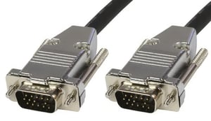 Microconnect MONGG10B-METAL VGA-Kabel 10 m VGA (D-Sub) Schwarz