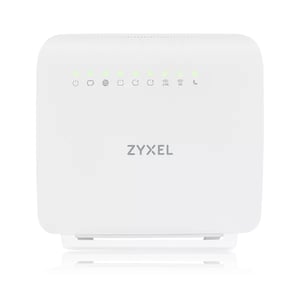Zyxel EX3501-T0 Dual-Band (2.4 GHz/5 GHz) Gigabit Ethernet Wireless Router, White